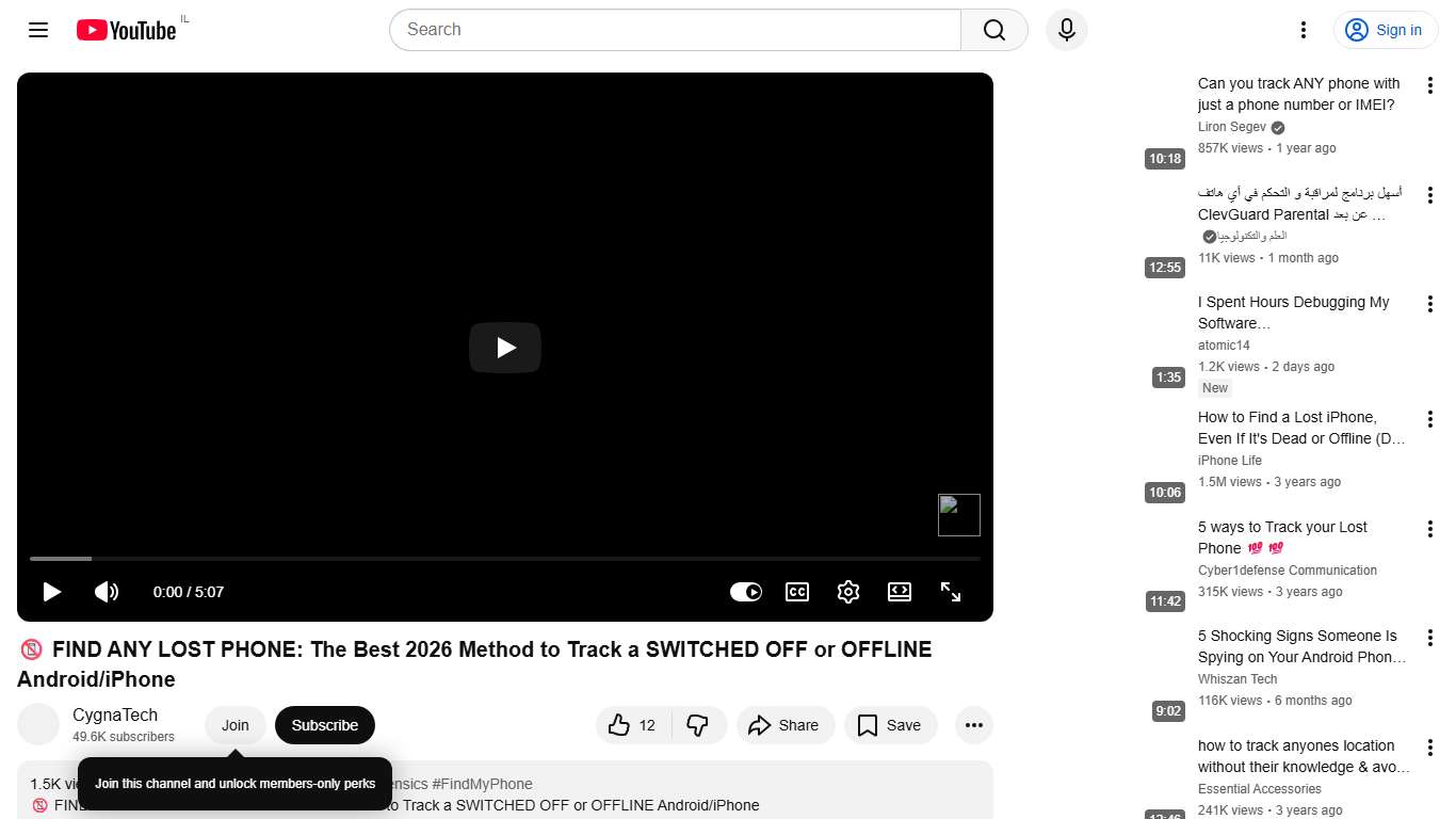 📵 FIND ANY LOST PHONE: The Best 2026 Method to Track a SWITCHED OFF or OFFLINE Android/iPhone - YouTube